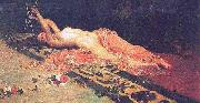 Juan Luna Odalisque painting oil